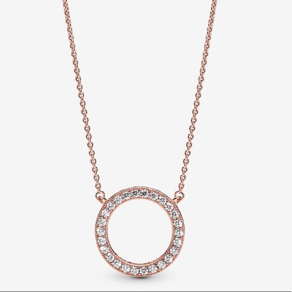 Pandora circle of sparkle necklace - Picture 2 of 5
